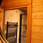 Luxe Houten Wellness Boshuisje Met Sauna