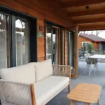 Luxe Houten Wellness Boshuisje Met Sauna Дом отдыха