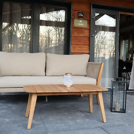 Feriehus Luxe Houten Wellness Boshuisje Met Sauna Meijel