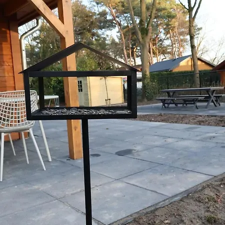 Luxe Houten Wellness Boshuisje Met Sauna Meijel